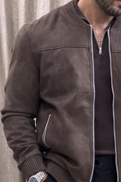 Campera Oxford · Estilo Bomber de Gamuzada